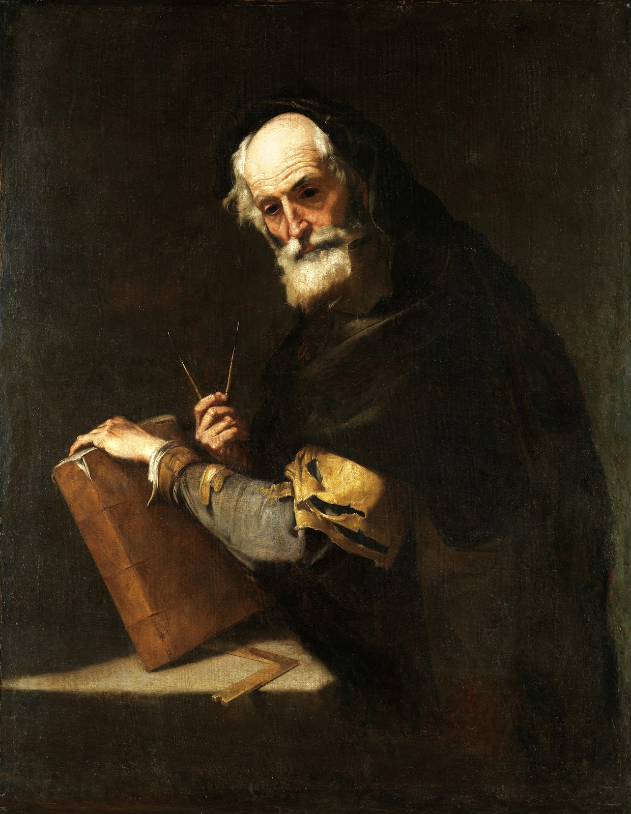 A philosopher presumed to be Jusepe de Ribera Archimedes